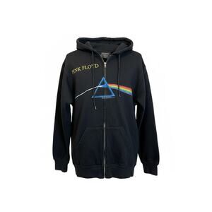 Pink Floyd Dark Side Band Concert Sweatshirt Hoodie Music Tour Full Zip Small